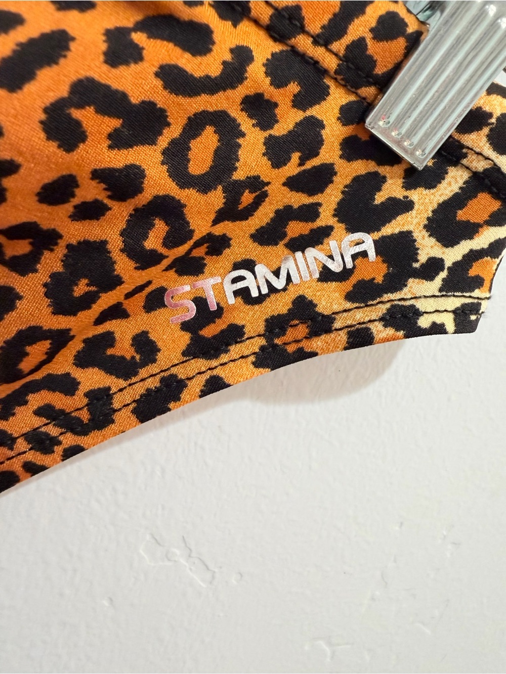 Slix Australia Leopard Print Athletic 2 Piece Swimsuit Set Stamina Aus 10 /US 6 - Picture 14 of 16